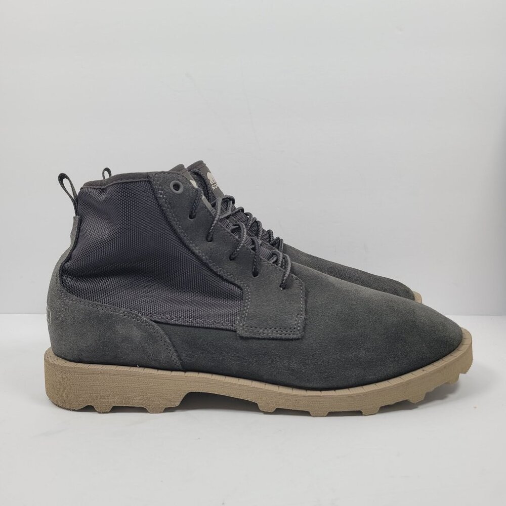 Sorel Caribou OTM Men's Gray Waterproof Chukka Boots US Size 12 NWOT - Picture 1 of 8